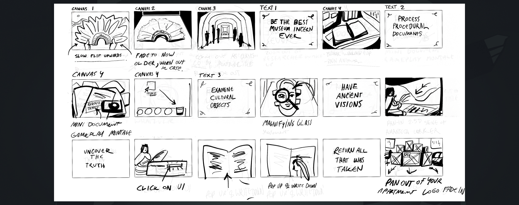 'All That Was Taken' is the title for my Capstone project, a promotional game campaign concerning players with the repatriation movement.