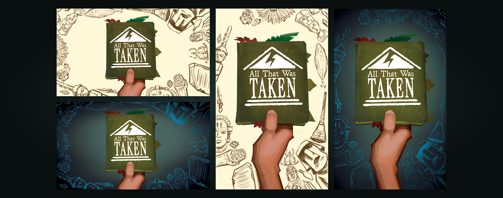 'All That Was Taken' is the title for my Capstone project, a promotional game campaign concerning players with the repatriation movement.