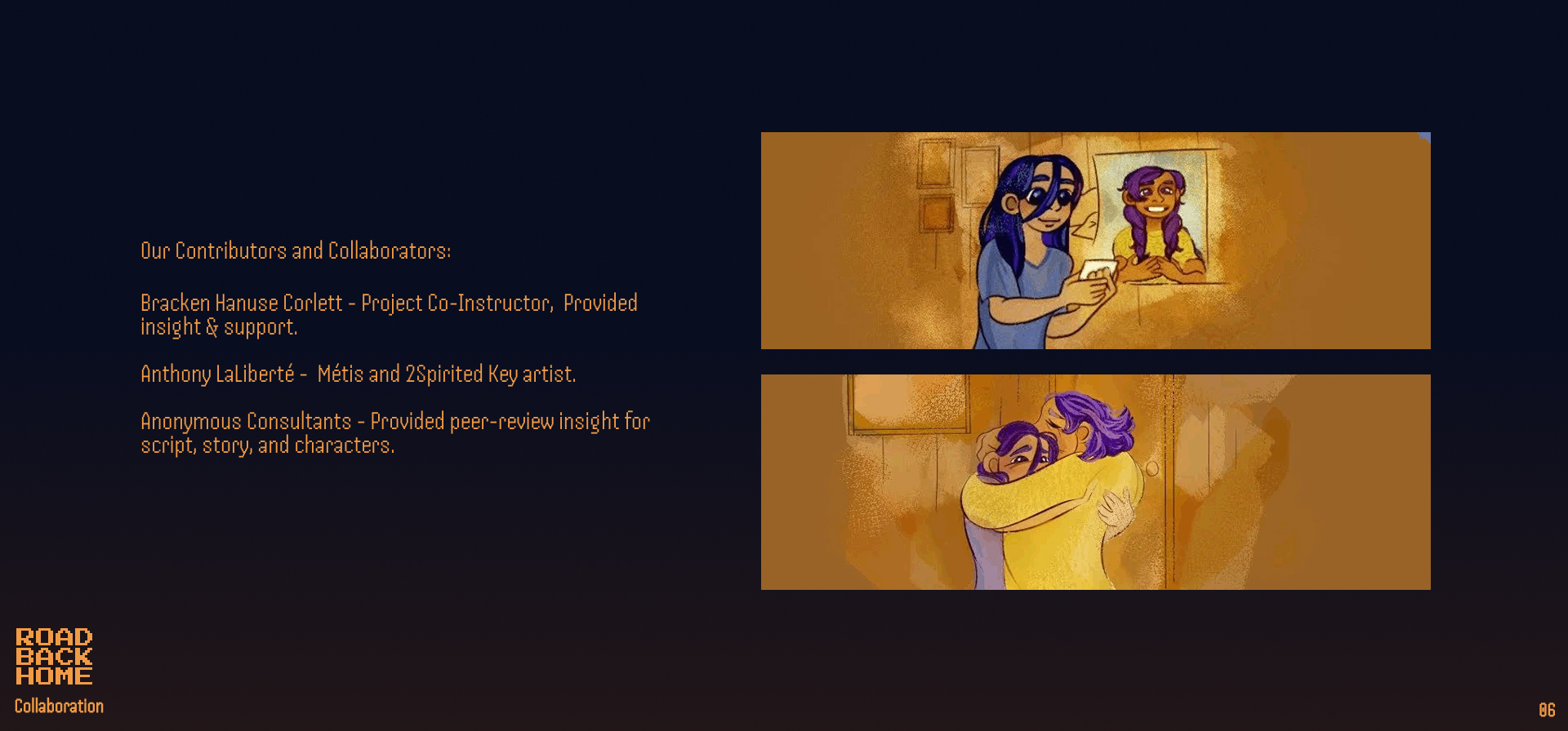 Slide 07 of the road back home