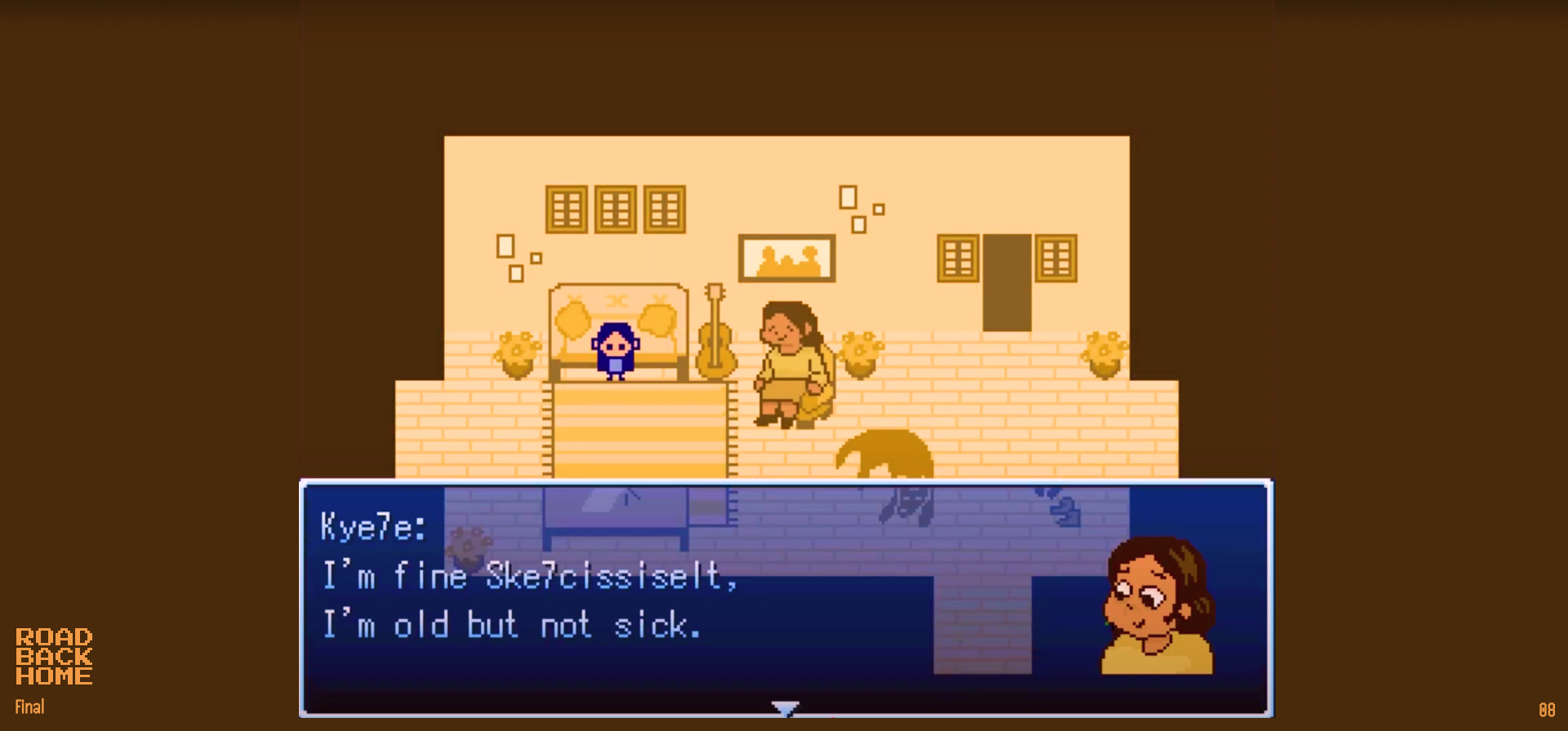 Slide 09 of the road back home. 