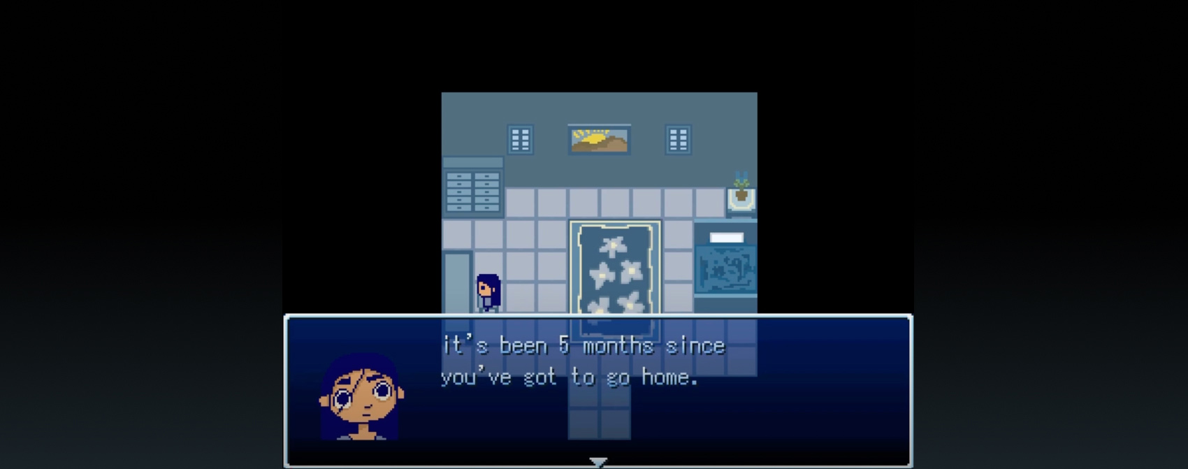 Road Back Home - Cutscene art by Anthony LaLiberte.